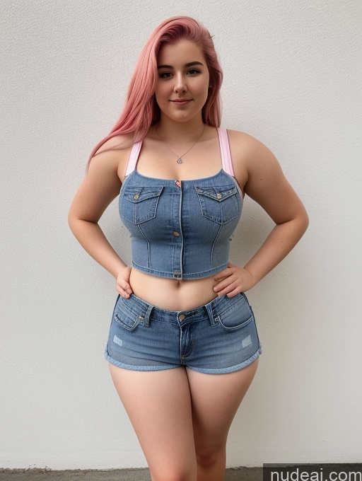 related ai porn images free for Big Ass Big Hips 18 Small Tits Pink Hair Long Hair British Front View Jeans Short Shorts