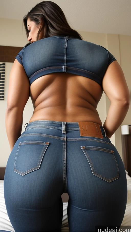 related ai porn images free for Athlete Big Hips Big Ass Bedroom Jeans Back View