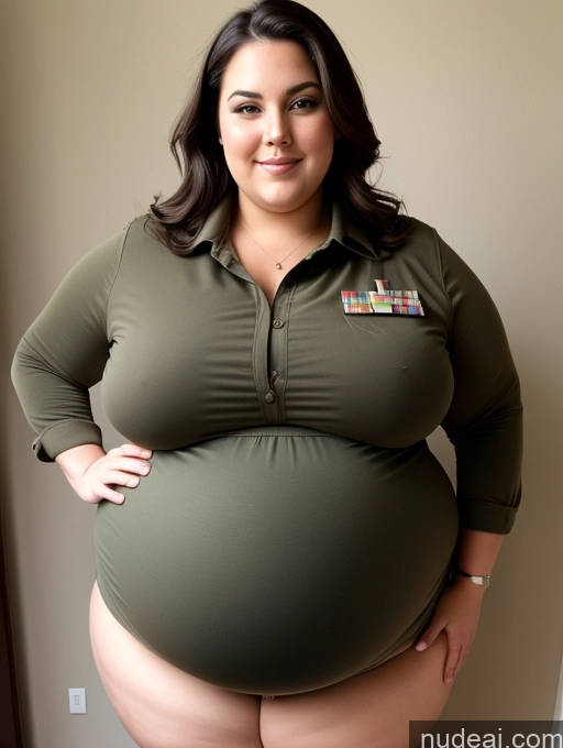 related ai porn images free for Huge Boobs Chubby Fat Big Hips Thick Pregnant Military