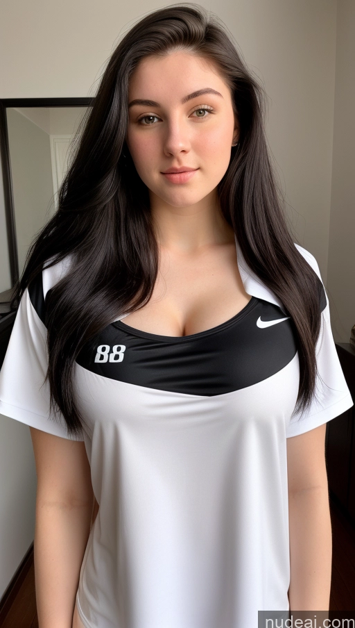 related ai porn images free for Perfect Boobs Beautiful Thick Fairer Skin 18 Russian Shirt Long Hair Black Hair Front View One Athlete