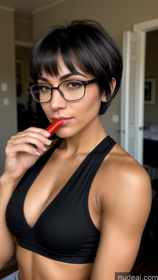 related ai porn images free for One Beautiful 18 Sexy Face Black Hair Short Hair Latina Skin Detail (beta) Athlete Muscular Party Close-up View Glasses Goth Casual Serious