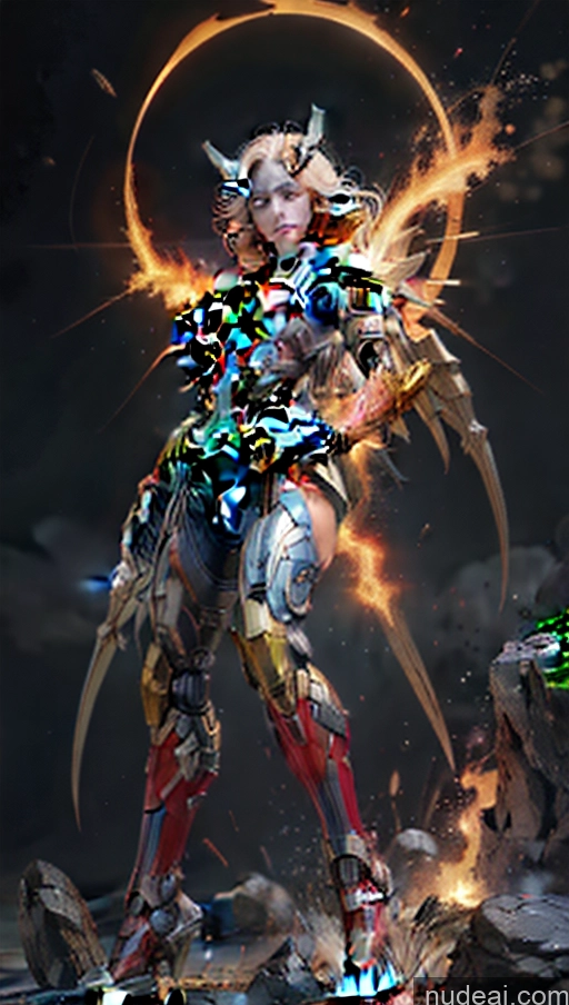 related ai porn images free for Busty Muscular Abs Several Captain Marvel Powering Up Cyborg Has Wings Dynamic View Heat Vision Science Fiction Style Battlefield SSS: A-Mecha Musume A素体机娘