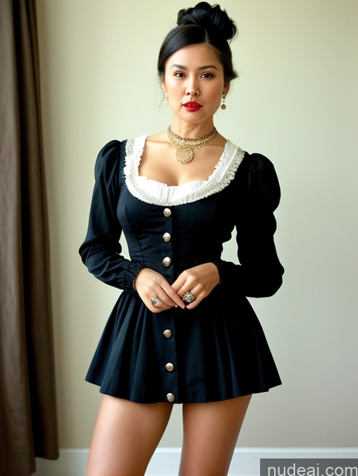 related ai porn images free for Short 80s Hair Bun Dress Pearl Jewelry Huge Boobs Shocked Lipstick Black Hair Skinny Victorian Mini Skirt 60s Filipina