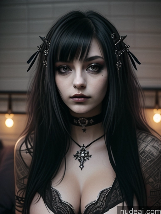 related ai porn images free for Busty Perfect Boobs Close-up View Gothic Punk Girl Model One Perfect Body Beautiful 18 Black Hair Long Hair Russian Nude Bedroom