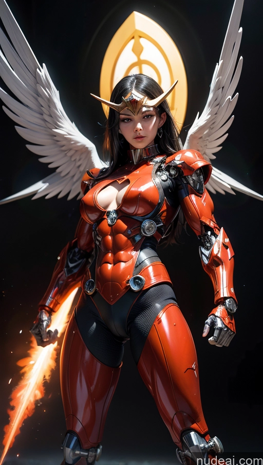 related ai porn images free for Abs Superhero Angel SSS: A-Mecha Musume A素体机娘 Heat Vision Busty Science Fiction Style Dynamic View Several Cosplay Powering Up Fantasy Armor Battlefield Bodybuilder Muscular