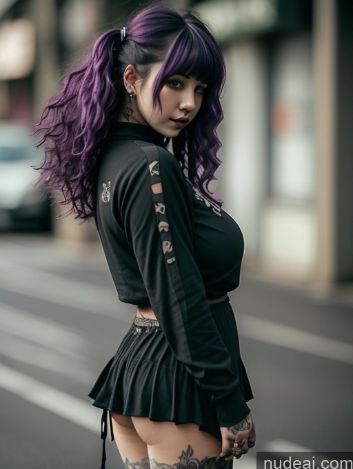 related ai porn images free for Two Busty Huge Boobs Beautiful Tattoos Big Ass Big Hips Short Perfect Body 18 Purple Hair Messy Skirt Tug Dress Tug Clothes Tug Gothic Punk Girl