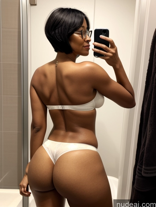 related ai porn images free for Milf One Glasses Small Ass Busty Dark Skin 30s Orgasm Black Hair Short Hair Latina Mirror Selfie Bathroom Front View Sleeping Nude