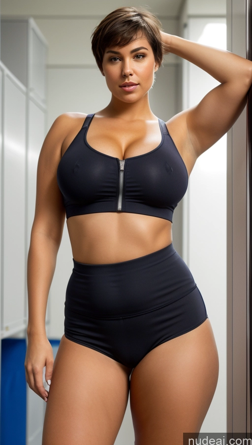 ai nude image of arafed woman in a black bikini and high waisted shorts pics of Perfect Boobs Beautiful Big Ass Fat Big Hips Short Pubic Hair Short Hair Yoga Pants Detailed Busty Chubby Nude Bright Lighting Topless Thick Muscular Dutch Skin Detail (beta) Locker Room Thong Crop Top Underwear