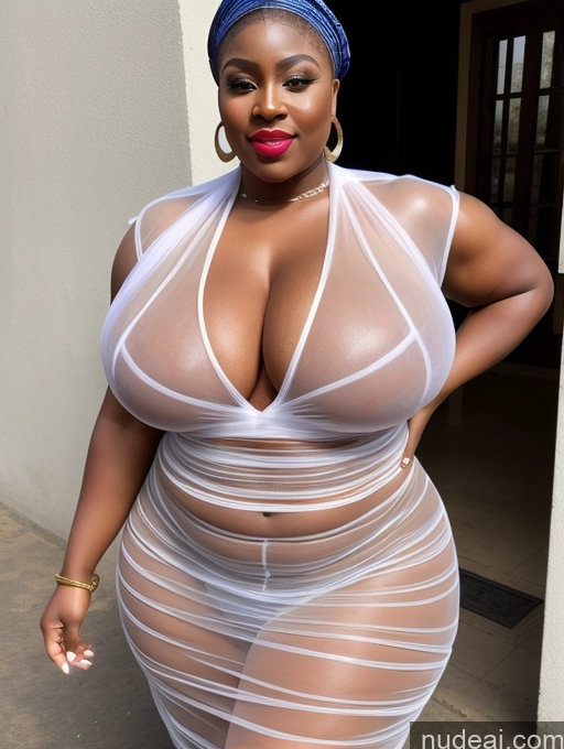 ai nude image of a close up of a woman in a sheered dress posing for a picture pics of Huge Boobs Lipstick Muscular Big Ass Abs Chubby Traditional Transparent Nigerian