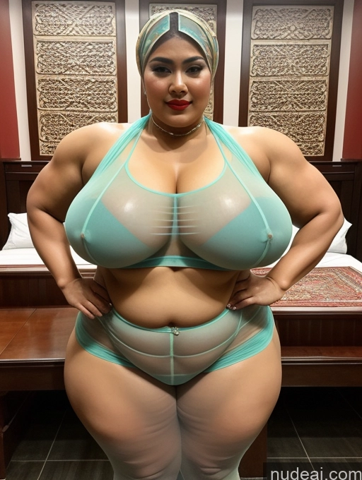 ai nude image of a close up of a woman in a blue bikini and a headband pics of Huge Boobs Lipstick Muscular Big Ass Abs Chubby Traditional Transparent Malaysian