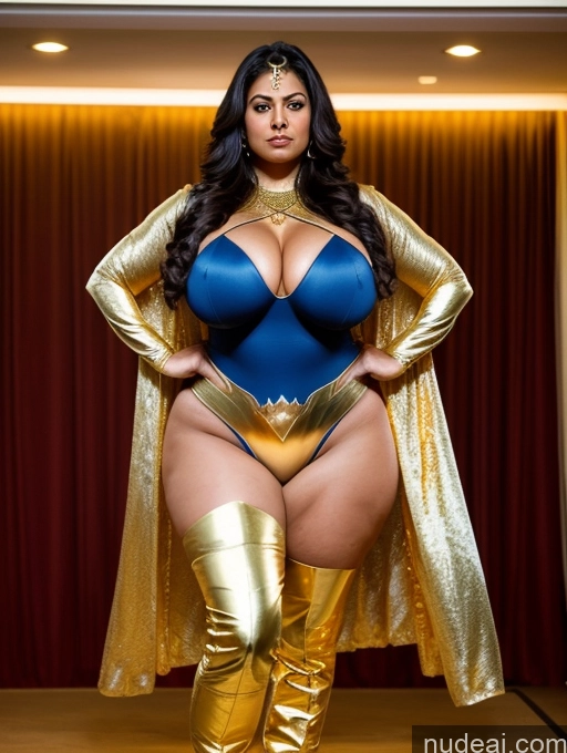 related ai porn images free for Huge Boobs Big Ass Thick Big Hips 30s Serious Indian Cleavage Gold Jewelry Jewelry Superheroine Superhero