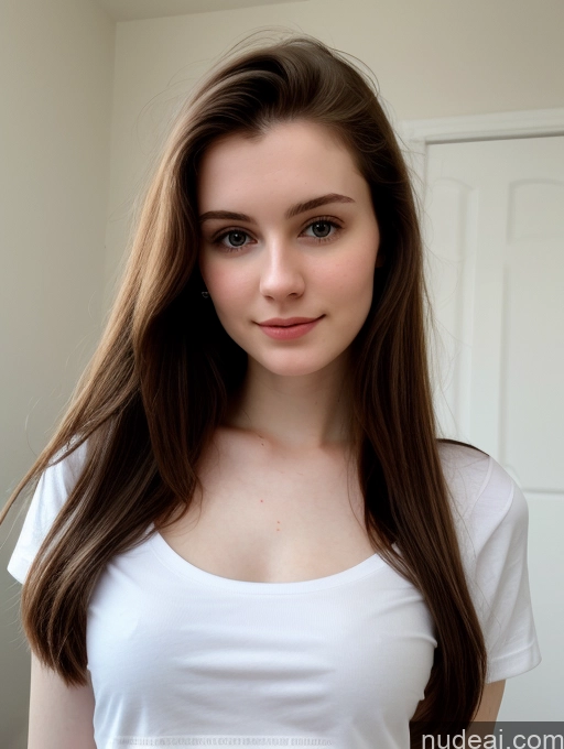 related ai porn images free for Small Tits Beautiful Skinny Fairer Skin 18 Brunette Russian Close-up View Shirt Straight