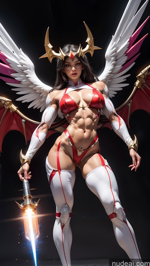 related ai porn images free for Vampire Muscular Abs Bodybuilder Angel Perfect Boobs Science Fiction Style SSS: A-Mecha Musume A素体机娘 Powering Up