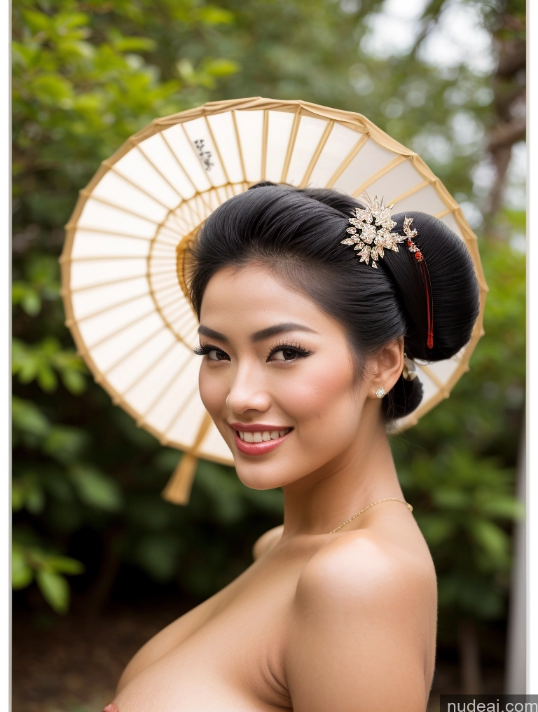 related ai porn images free for Miss Universe Model One Perfect Boobs Perfect Body 18 Seductive Happy Black Hair Front View Nude Slicked Geisha