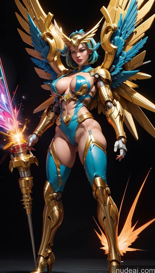 related ai porn images free for Perfect Boobs Hawkgirl Several Powering Up Bodybuilder Science Fiction Style SSS: A-Mecha Musume A素体机娘