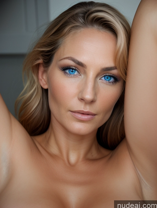 ai nude image of blond woman with blue eyes and no shirt posing for a picture pics of Perfect Boobs Pubic Hair Deep Blue Eyes Slicked Seductive 50s Busty Detailed Skin Detail (beta) Italian Wife Or Girlfriend