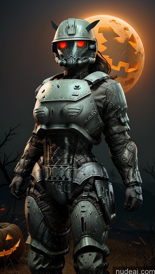 related ai porn images free for EdgHalo_armor, Power Armor, Wearing EdgHalo_armor, Halloween