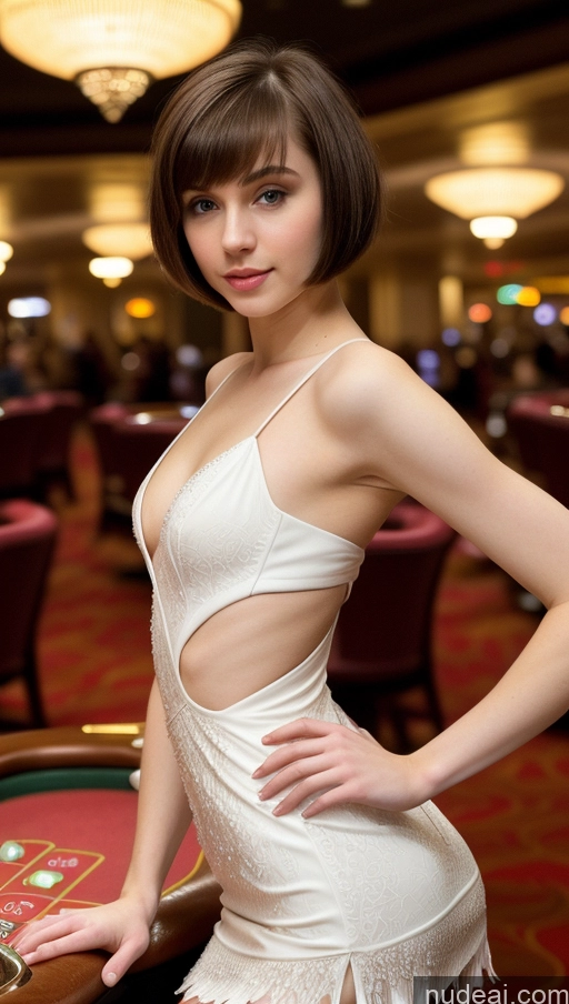 related ai porn images free for Small Tits Beautiful Skinny Small Ass Fairer Skin 18 Brunette Short Hair Russian Dress Detailed Casino