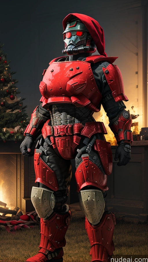 related ai porn images free for EdgHalo_armor, Power Armor, Wearing EdgHalo_armor, Santa