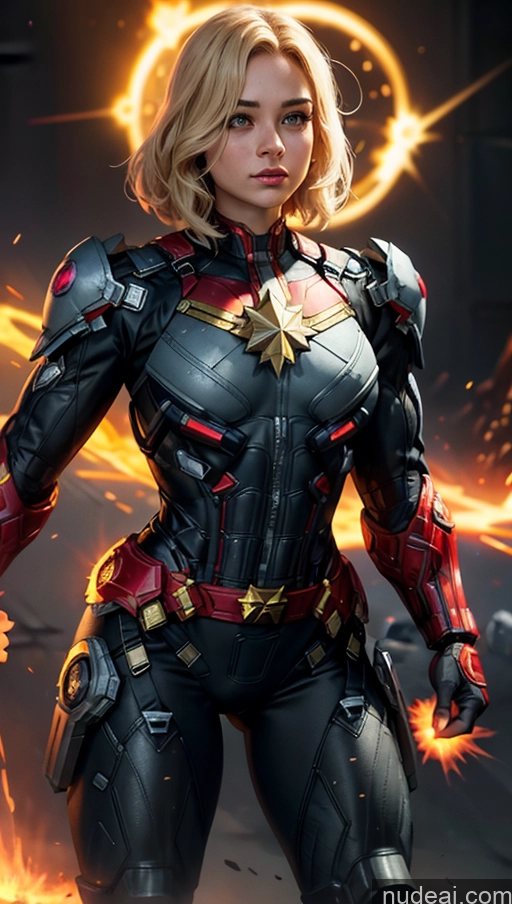 related ai porn images free for EdgHalo_armor, Power Armor, Wearing EdgHalo_armor, Captain Marvel Powering Up Science Fiction Style Space Abs