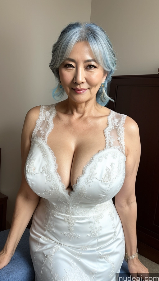 related ai porn images free for Milf Busty Big Ass Big Hips Pubic Hair Fairer Skin Korean 60s Wedding Blue Hair