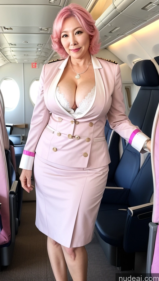 related ai porn images free for Milf Busty Big Ass Big Hips Pubic Hair Fairer Skin Korean 60s Pink Hair Flight Attendant