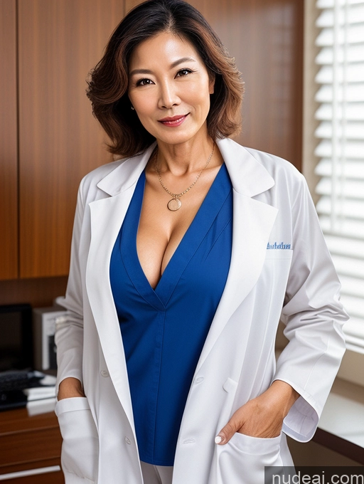 related ai porn images free for Woman 60s Asian Doctor Cleavage Detailed Sexy Face