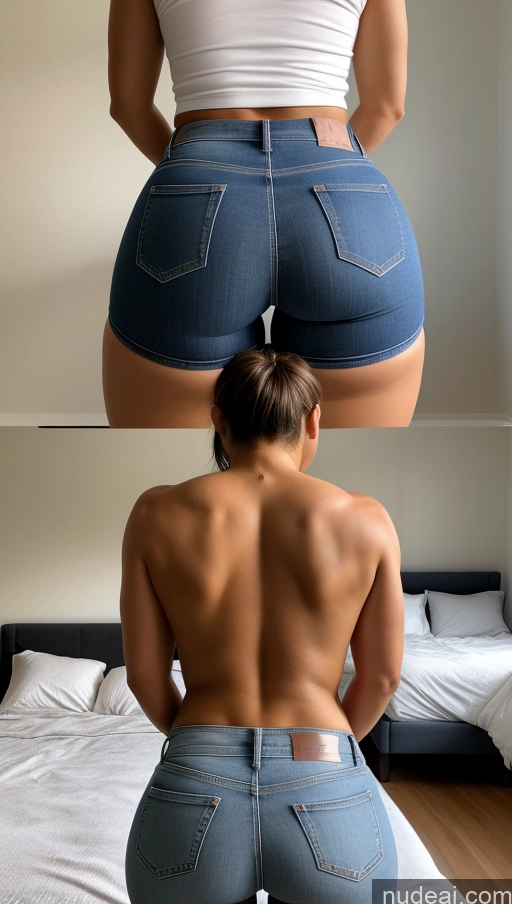 related ai porn images free for Athlete Big Ass Big Hips Bedroom Jeans Back View