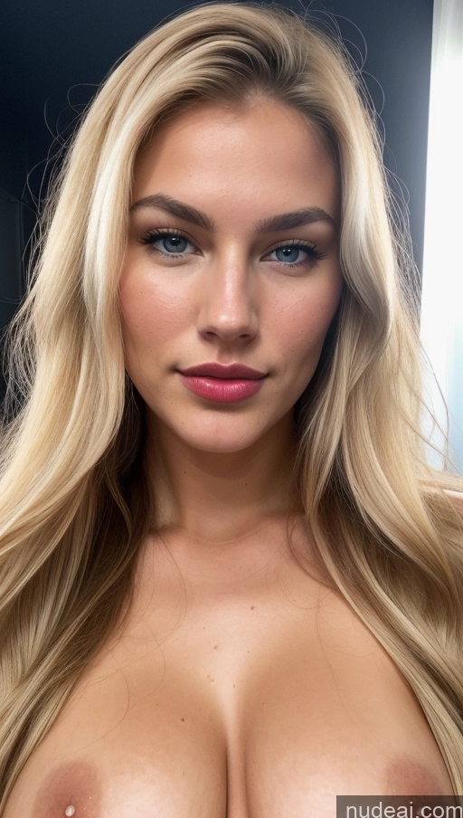 ai nude image of a close up of a woman with very big breasts posing for a picture pics of Miss Universe Model Busty Beautiful Lipstick Perfect Boobs Perfect Body 18 Sexy Face Scandinavian Cumshot Skin Detail (beta)