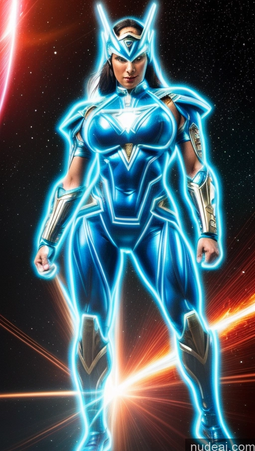 related ai porn images free for Several Israel Superhero Bodybuilder Abs Perfect Boobs Powering Up Science Fiction Style Dynamic View SSS: A-Mecha Musume A素体机娘 Neon Lights Clothes: Blue