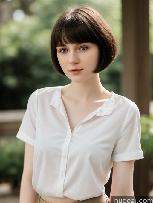 related ai porn images free for Small Tits Beautiful Fairer Skin Skinny 18 Black Hair Short Hair Russian Close-up View Shirt