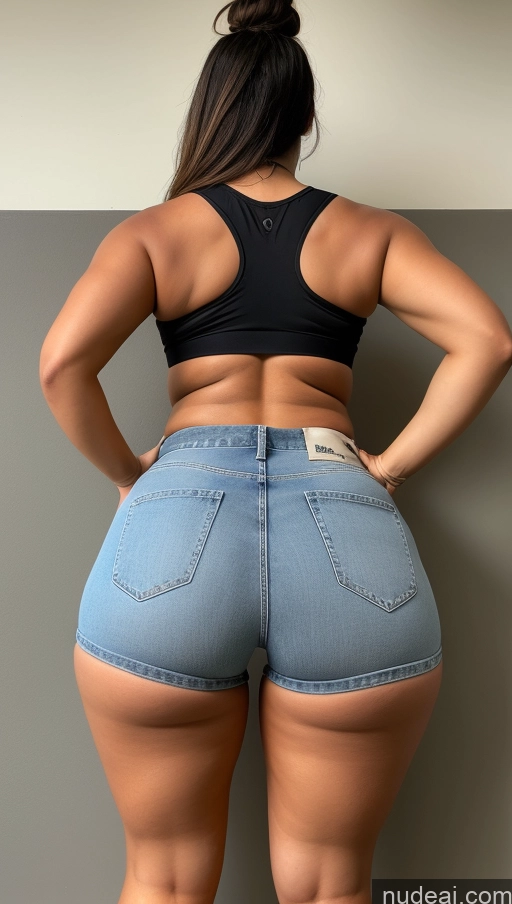 related ai porn images free for Athlete Big Hips Big Ass Jeans Short Shorts