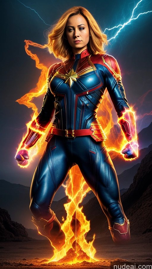 related ai porn images free for Several Busty Muscular Abs Perfect Body Bright Lighting Surrealist Bodybuilder Hell Captain Marvel Powering Up