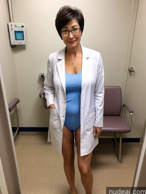 related ai porn images free for Milf Two Perfect Boobs Perfect Body Pubic Hair Glasses 70s Sexy Face Short Hair Hospital Doctor Lab Coat Partially Nude Asian