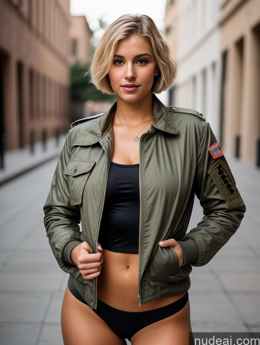 related ai porn images free for Beautiful 18 Blonde Jewish Perfect Boobs Big Ass Military Seductive Short Hair Jacket