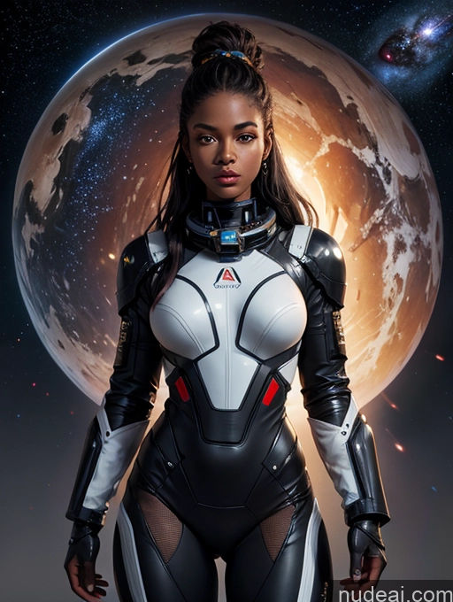 related ai porn images free for Space Suit Mech Suit Stargazing Sci-fi Armor Black Military Woman