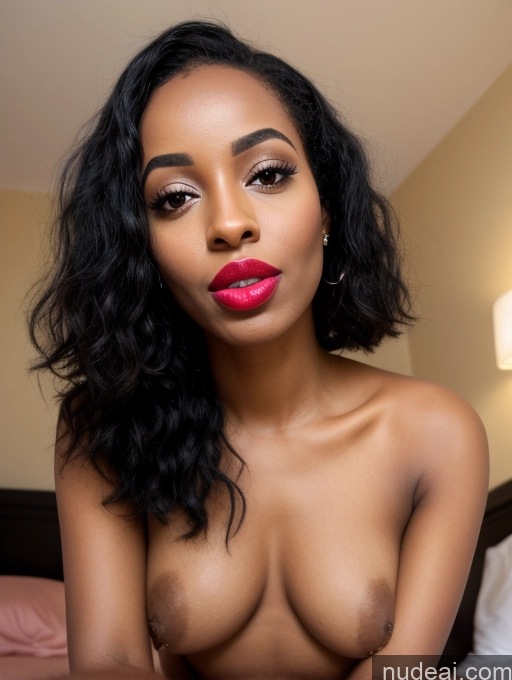 related ai porn images free for Beautiful Lipstick Black Hair Ethiopian Bedroom Close-up View Blowjob