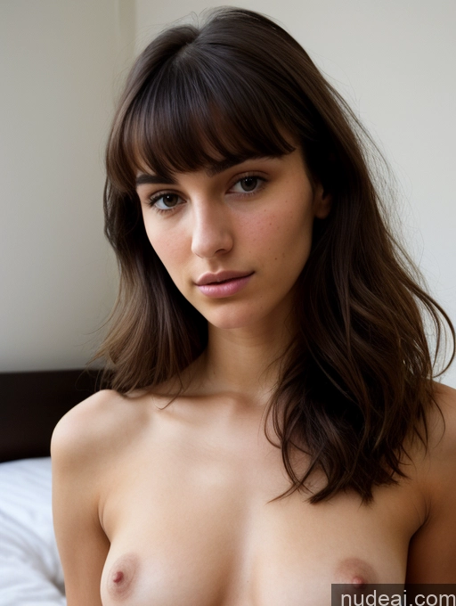 related ai porn images free for Model Skinny Small Tits Beautiful 18 Serious Brunette Bangs Jewish Bedroom Nude Bright Lighting Close-up View