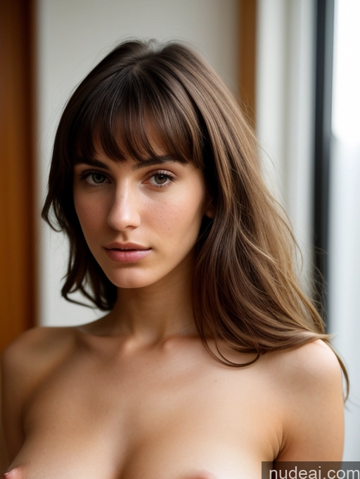 related ai porn images free for Model Skinny Small Tits Beautiful 18 Serious Brunette Bangs Jewish Bedroom Nude Bright Lighting Close-up View