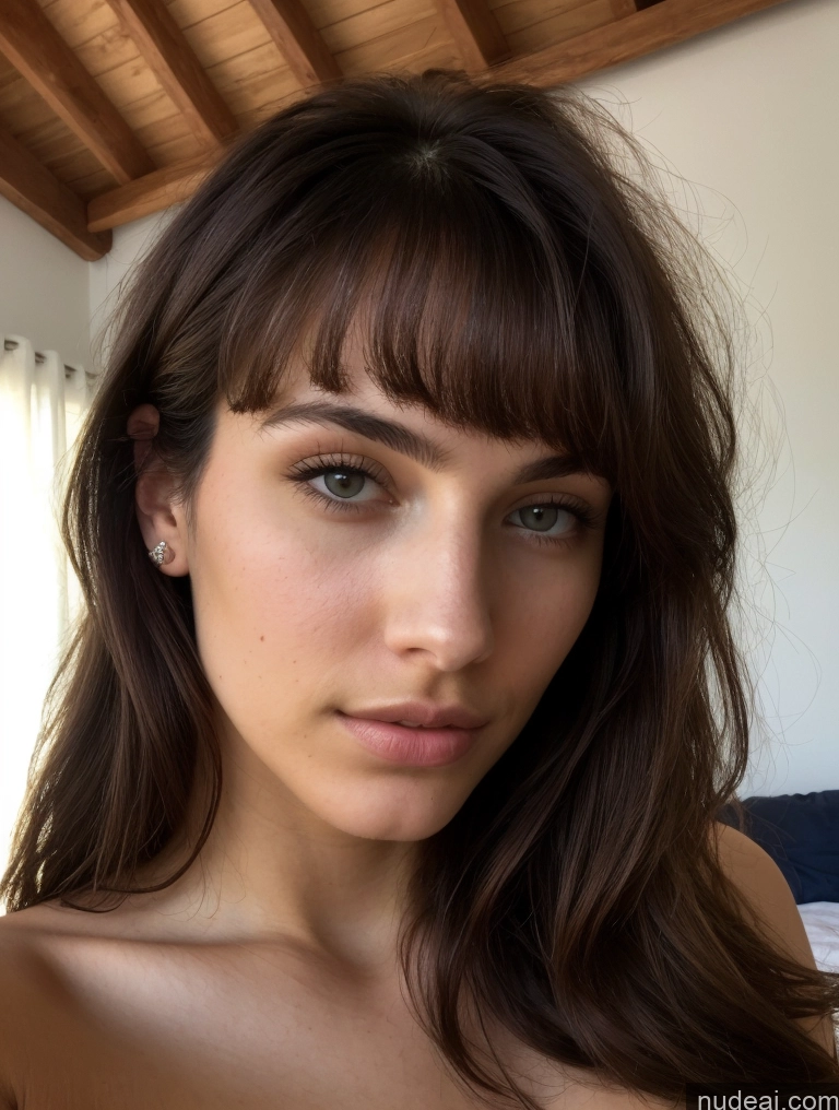 related ai porn images free for Model Small Tits Beautiful Skinny 18 Serious Brunette Bangs Jewish Bedroom Nude Close-up View Bright Lighting