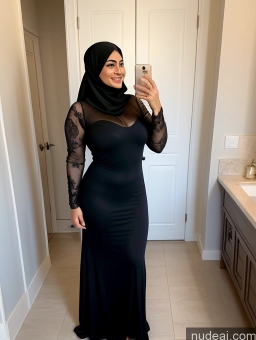 related ai porn images free for Milf One Busty Chubby Big Hips Perfect Body Happy Brunette Long Hair Mirror Selfie Front View Tattoos Short 30s Sexy Face Bathroom T-pose Arabic Niqab Transparent