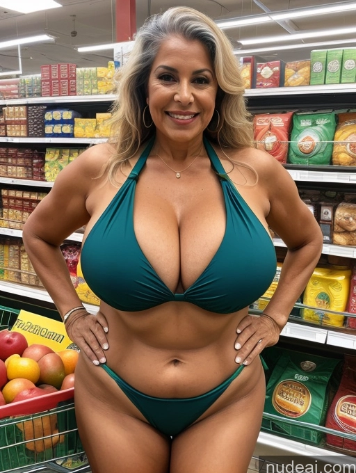 related ai porn images free for Milf Busty Huge Boobs Tanned Skin 70s Brazilian Front View Microkini Professor Thong Grocery