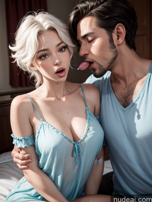 related ai porn images free for 70s Messy Nightgown Transparent Simple Blowjob Casual Woman + Man