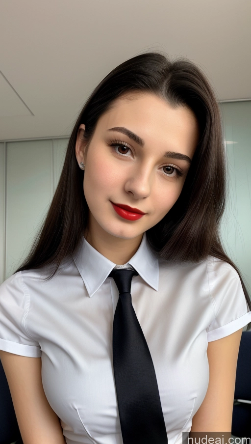 related ai porn images free for Small Tits Beautiful Skinny 18 Lipstick Black Hair Russian Close-up View Straight Suit Office Shirt Secretary