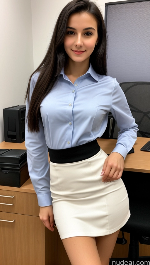 related ai porn images free for Small Tits Beautiful Skinny Small Ass 18 Black Hair Straight Russian Office Secretary Long Skirt Cleavage Detailed Shirt