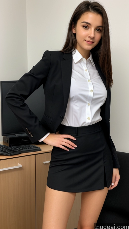 related ai porn images free for Small Tits Beautiful Skinny Small Ass 18 Black Hair Straight Russian Office Long Skirt Detailed Shirt Suit