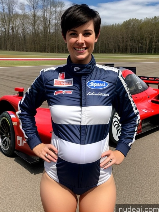 related ai porn images free for Athlete One Pregnant Fairer Skin Tall Small Ass Small Tits 20s Happy Black Hair Pixie White Race Driver