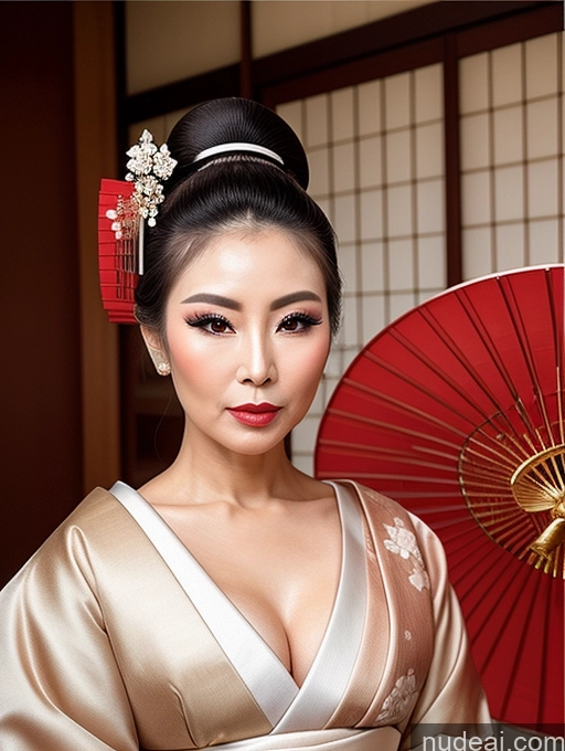 related ai porn images free for Milf Beautiful Pouting Lips Asian Geisha 60s Hair Bun Seductive