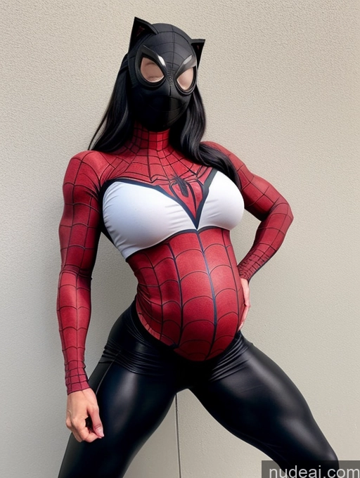 related ai porn images free for Bodybuilder Several Perfect Boobs Perfect Body Powering Up Spider-Gwen Black Cat Pregnant