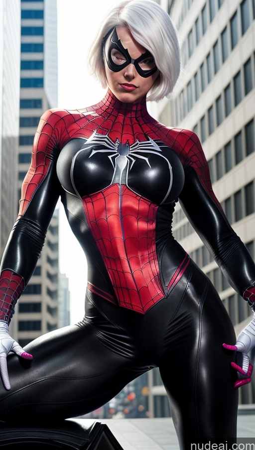 related ai porn images free for Spider-Gwen Black Cat